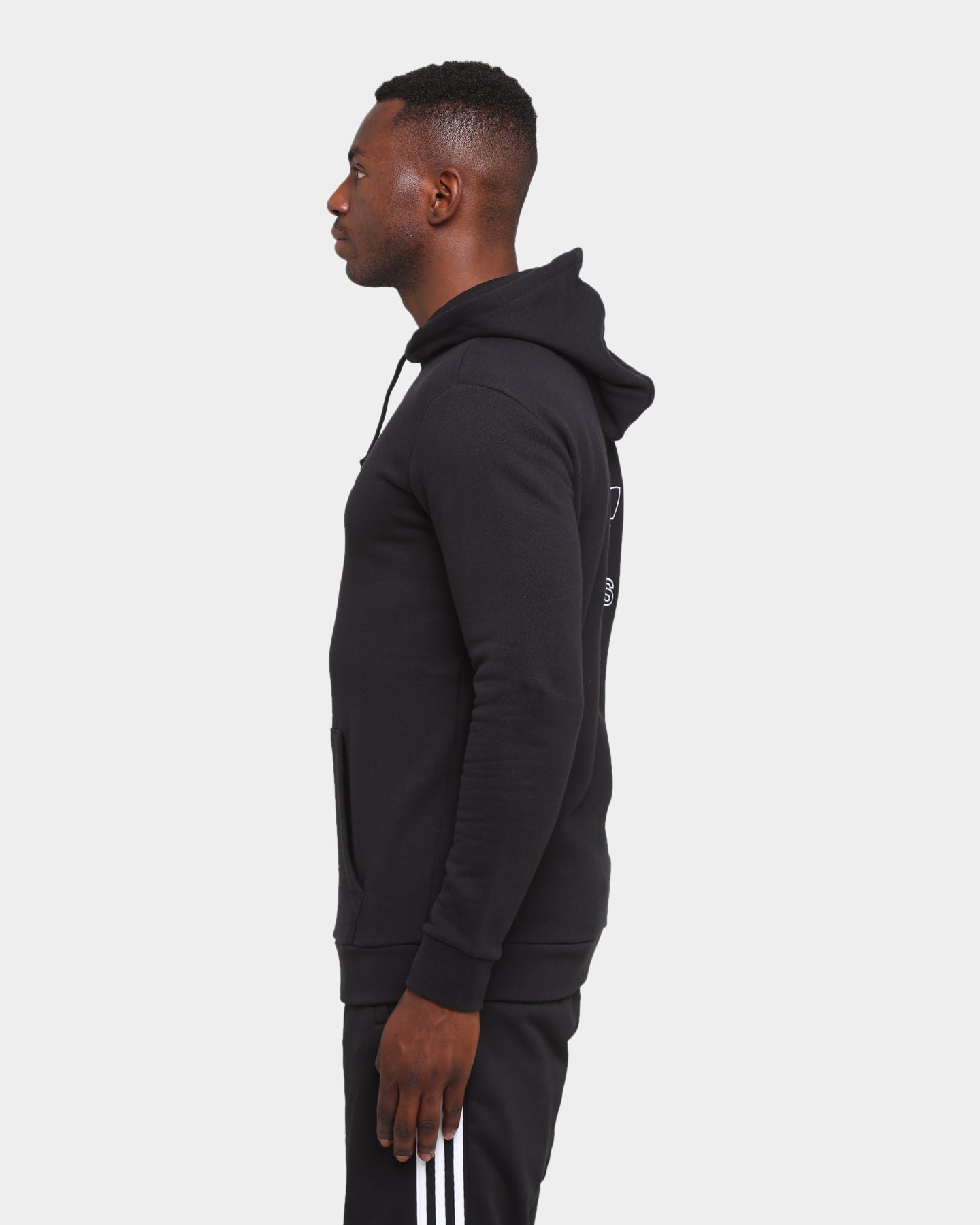 Adidas B+F Trefoil Hoodie Black/White