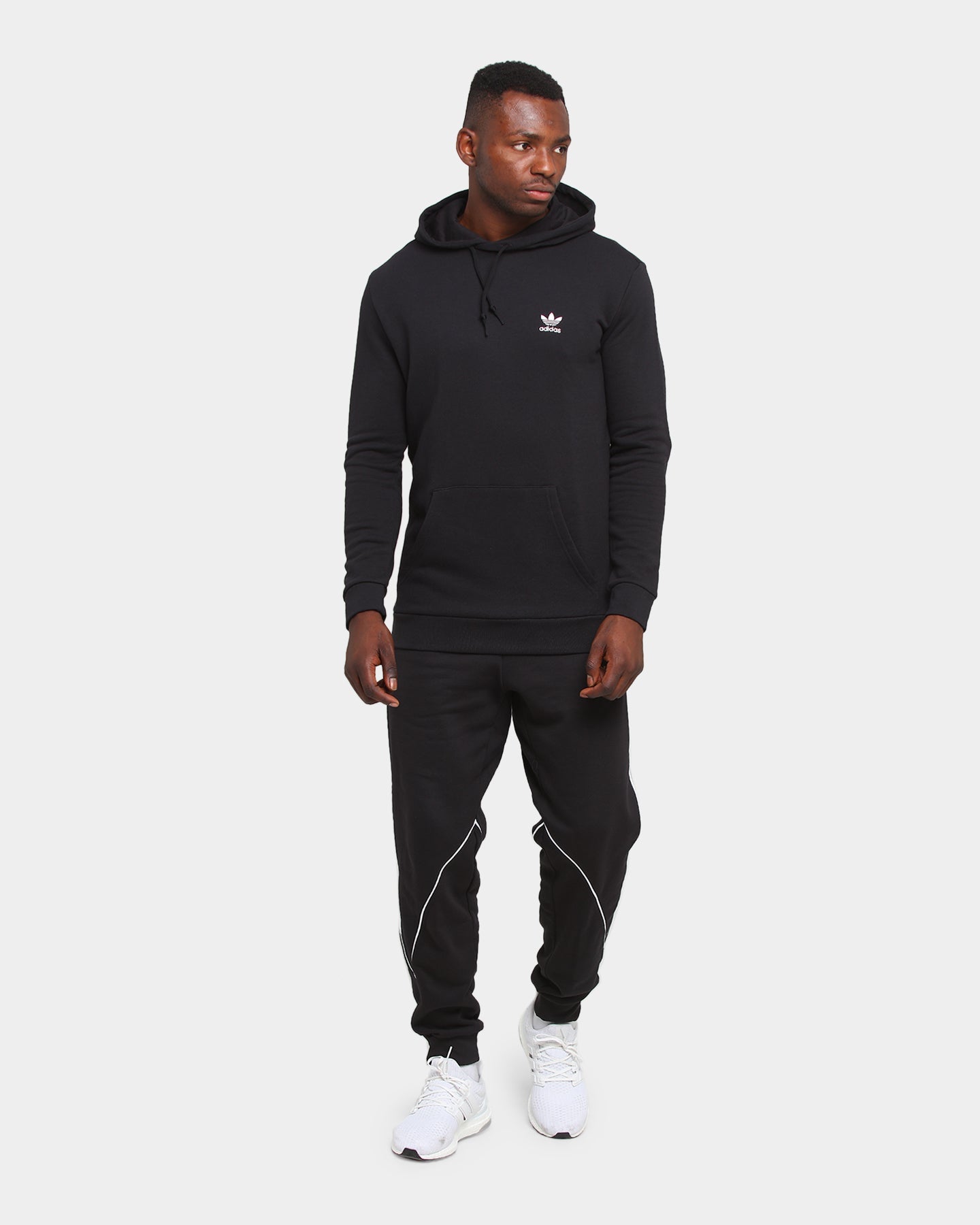 Adidas B+F Trefoil Hoodie Black/White