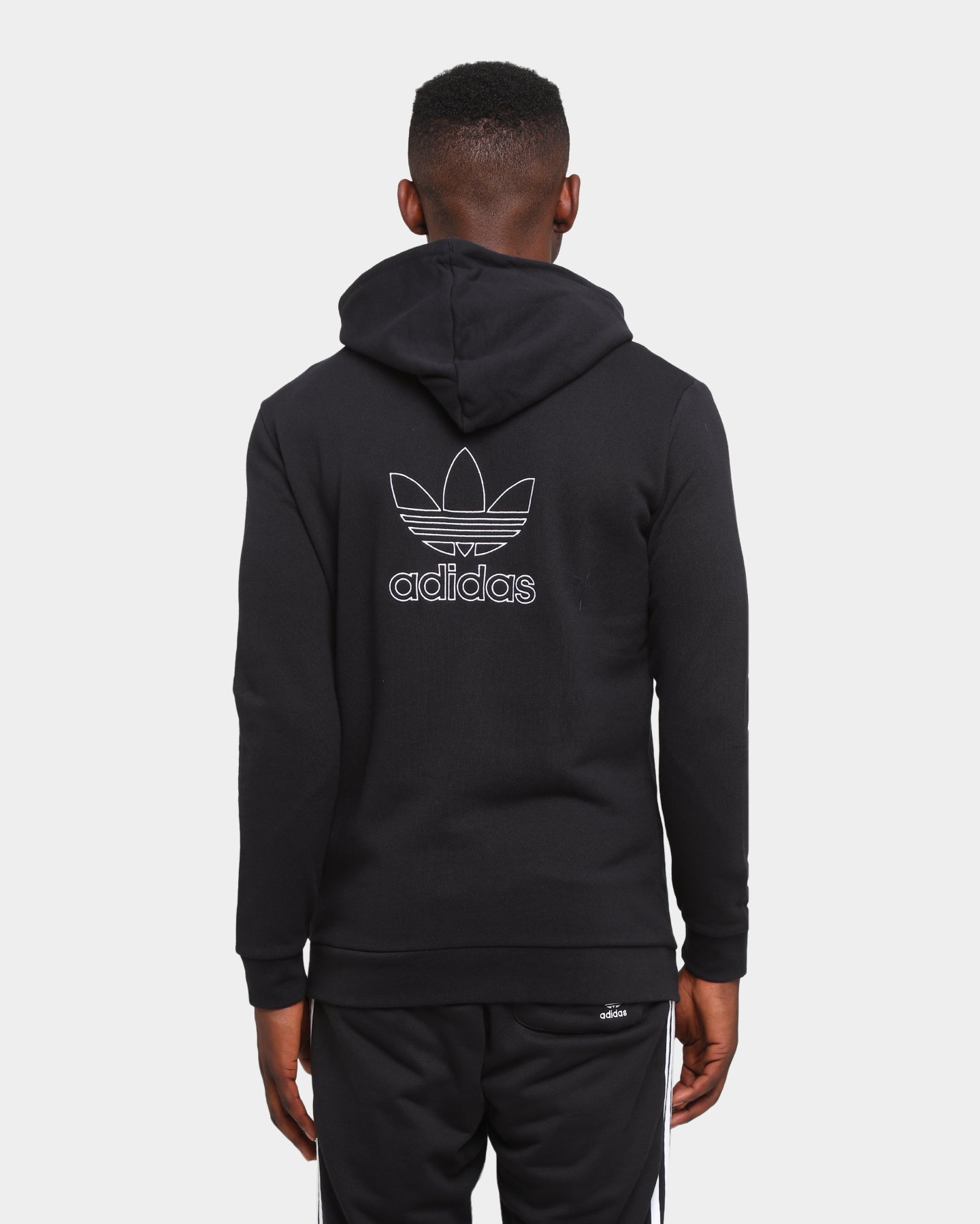 Adidas B+F Trefoil Hoodie Black/White