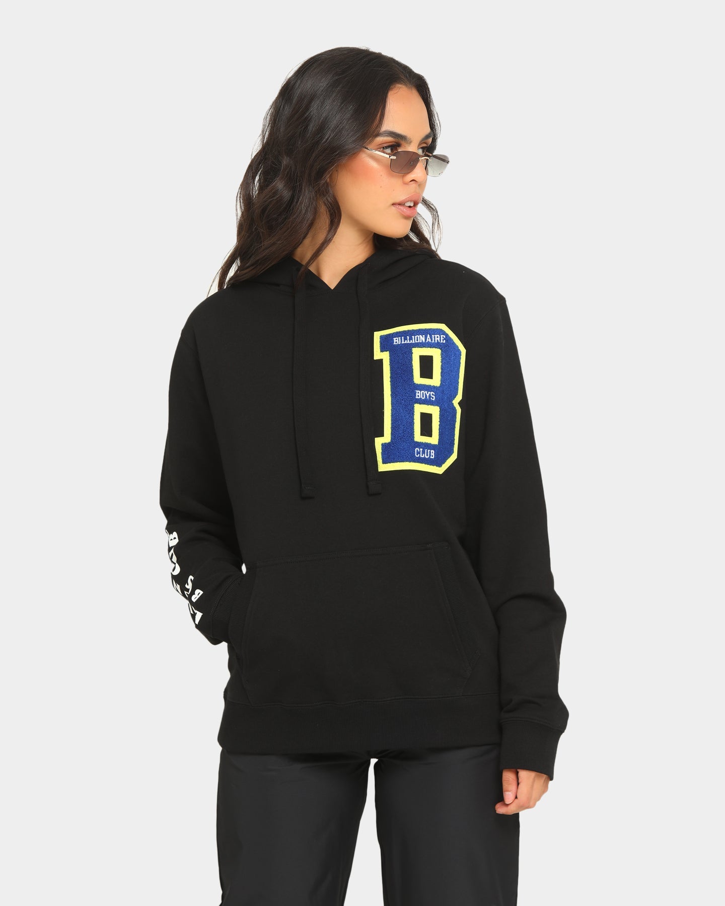 Billionaire Boys Club BB Letters Hoodie Black