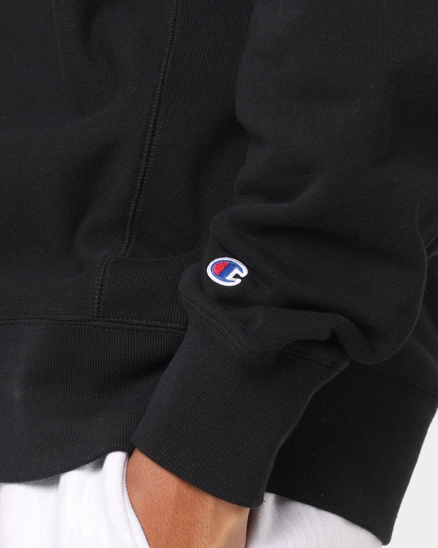 Champion Rebound French Terry Archive Crewneck Black