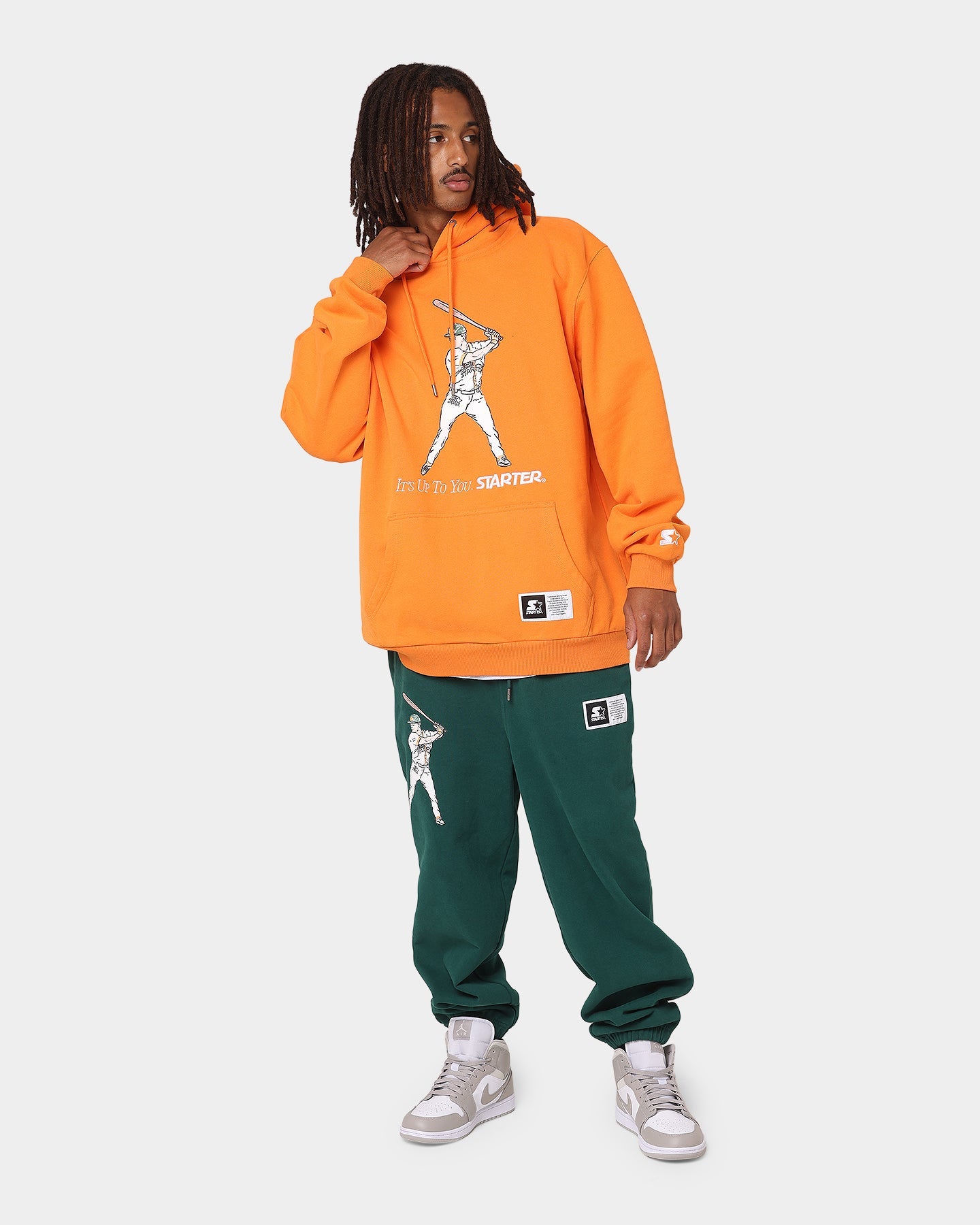 Starter Batter Up Hoodie Burnt Orange