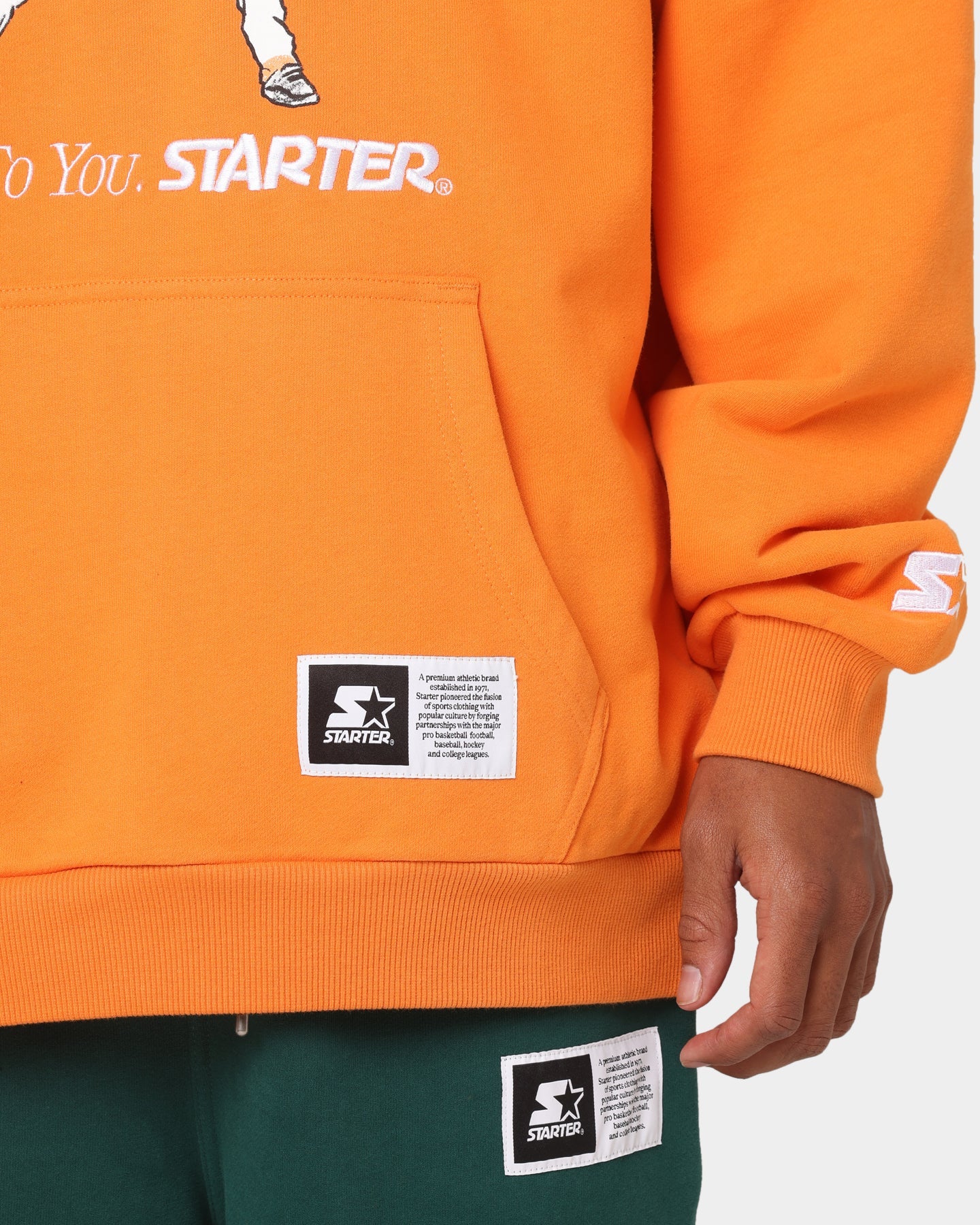 Starter Batter Up Hoodie Burnt Orange