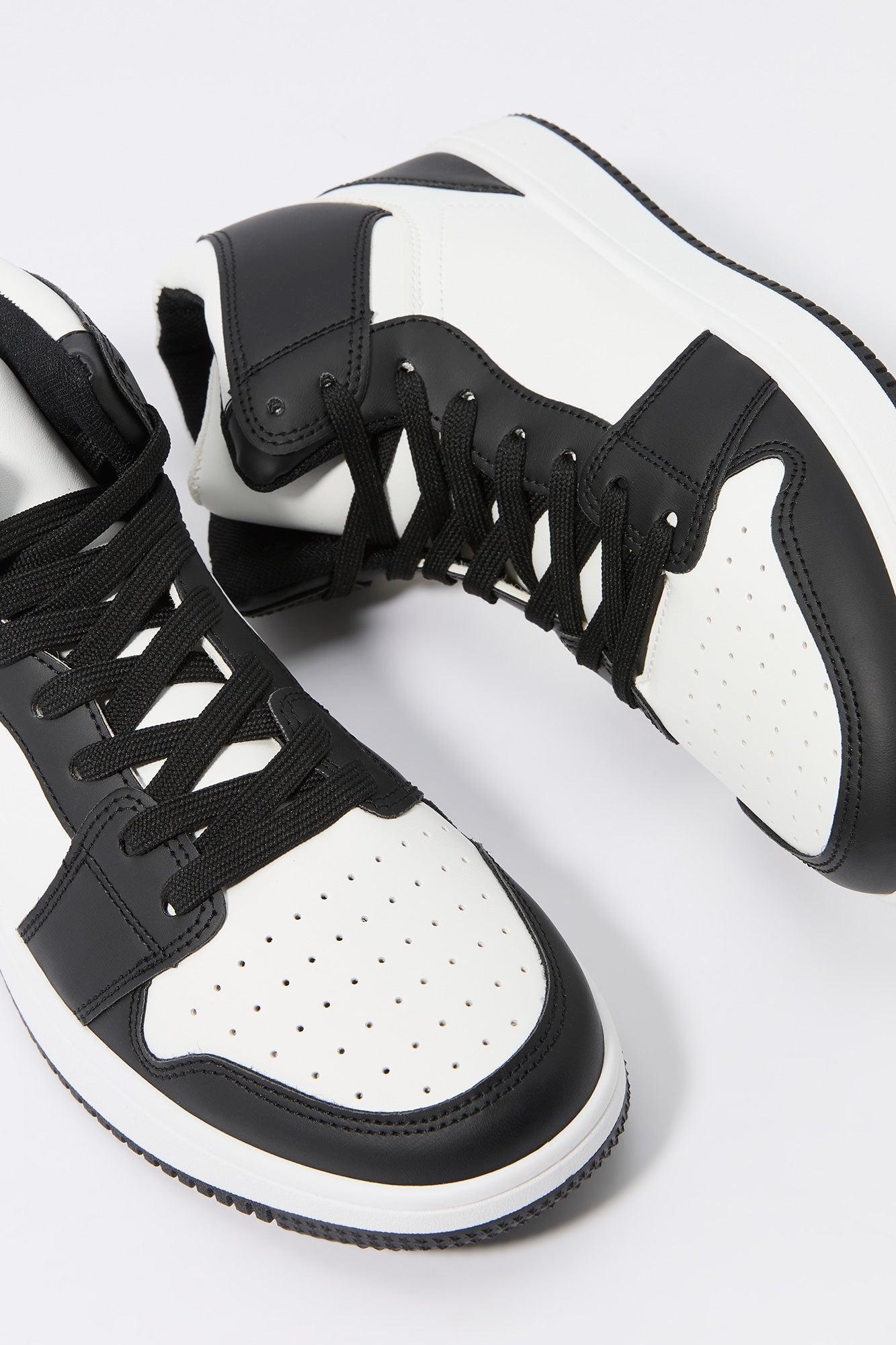 Colourblock High-Top Sneaker