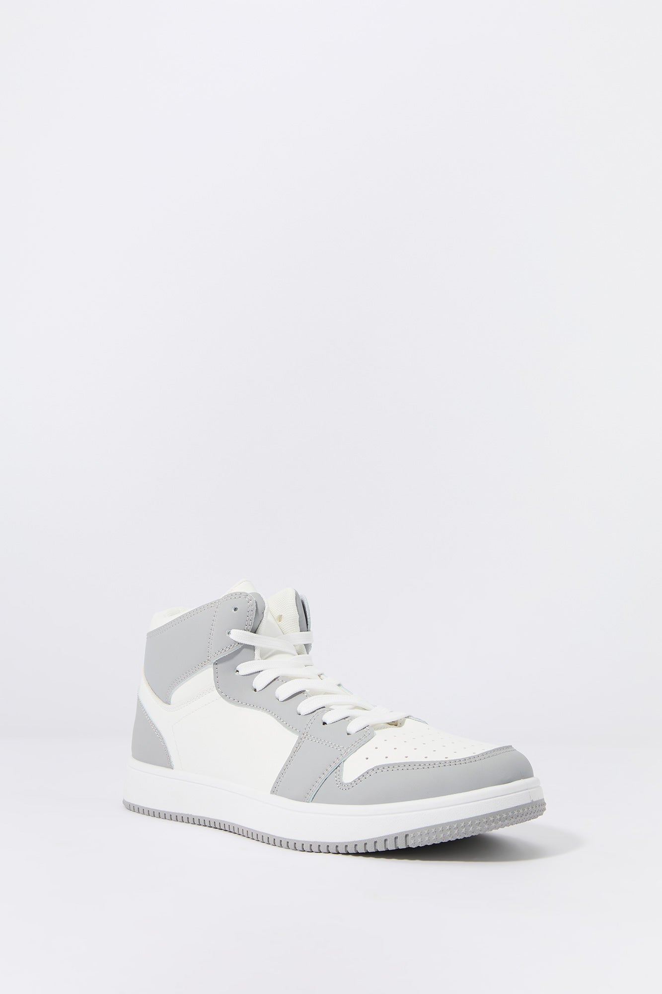 Colourblock High-Top Sneaker