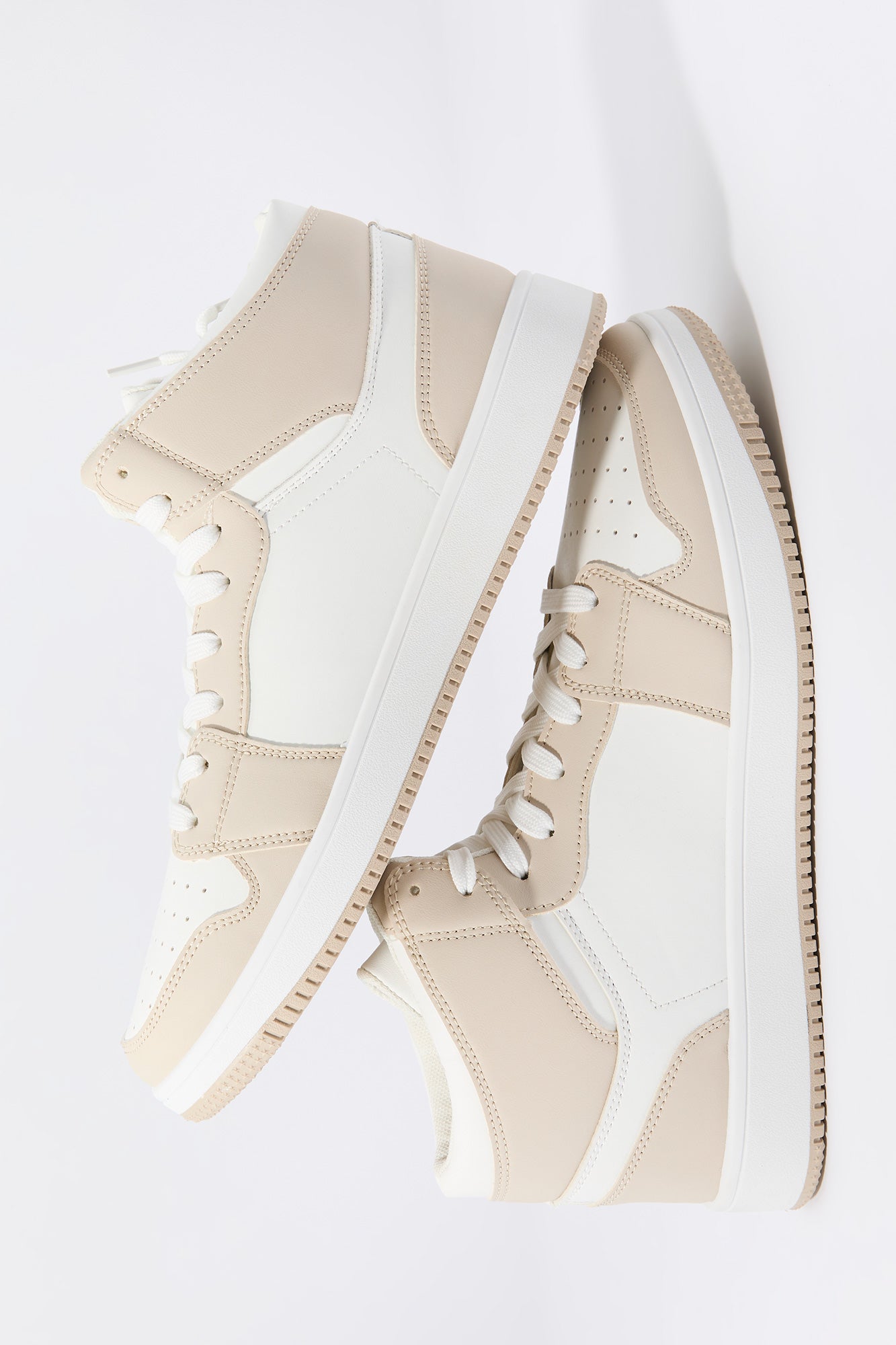 Colourblock High-Top Sneaker