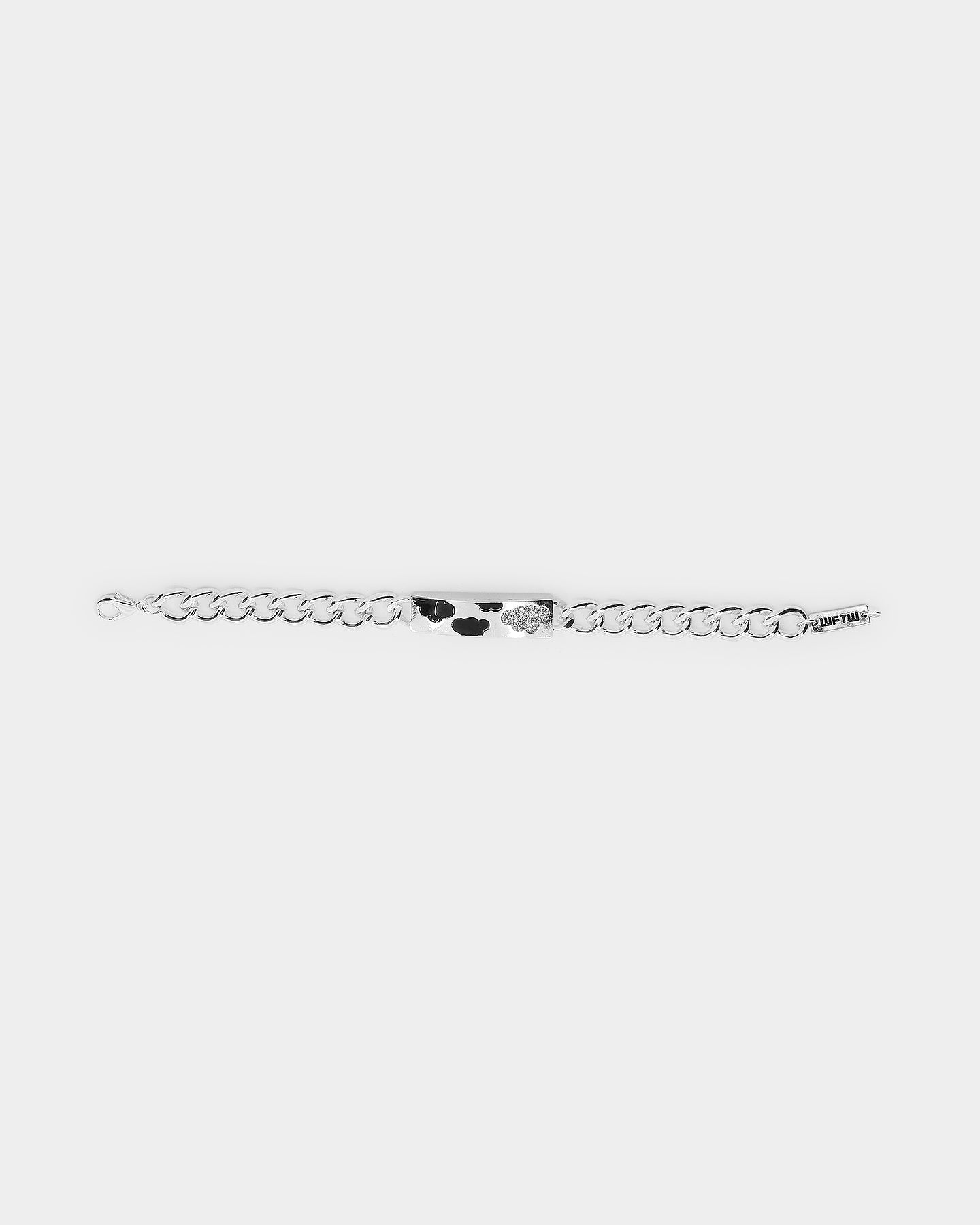 Wild For The Weekend Cloud ID Bracelet Silver