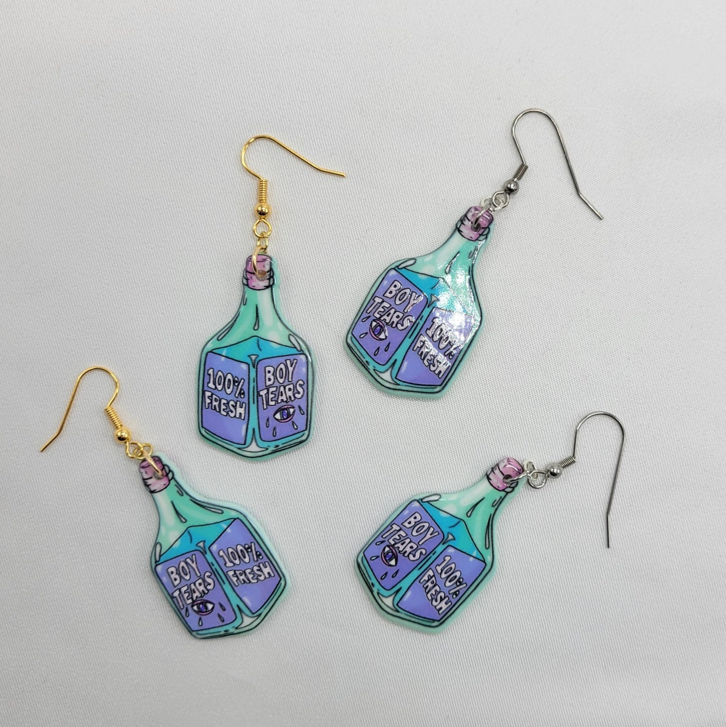 Boy Tears Earrings