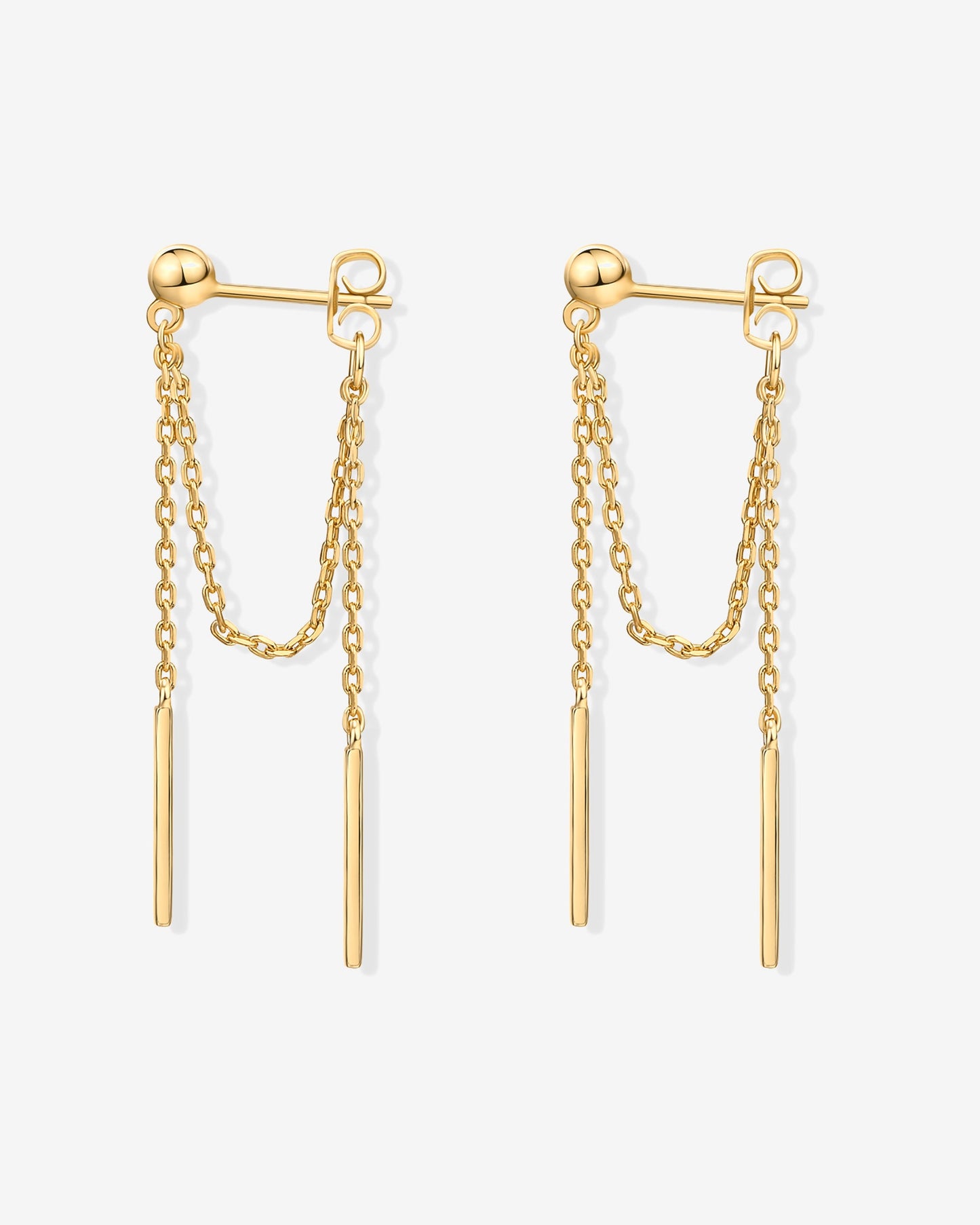 Ball Chained Earrings