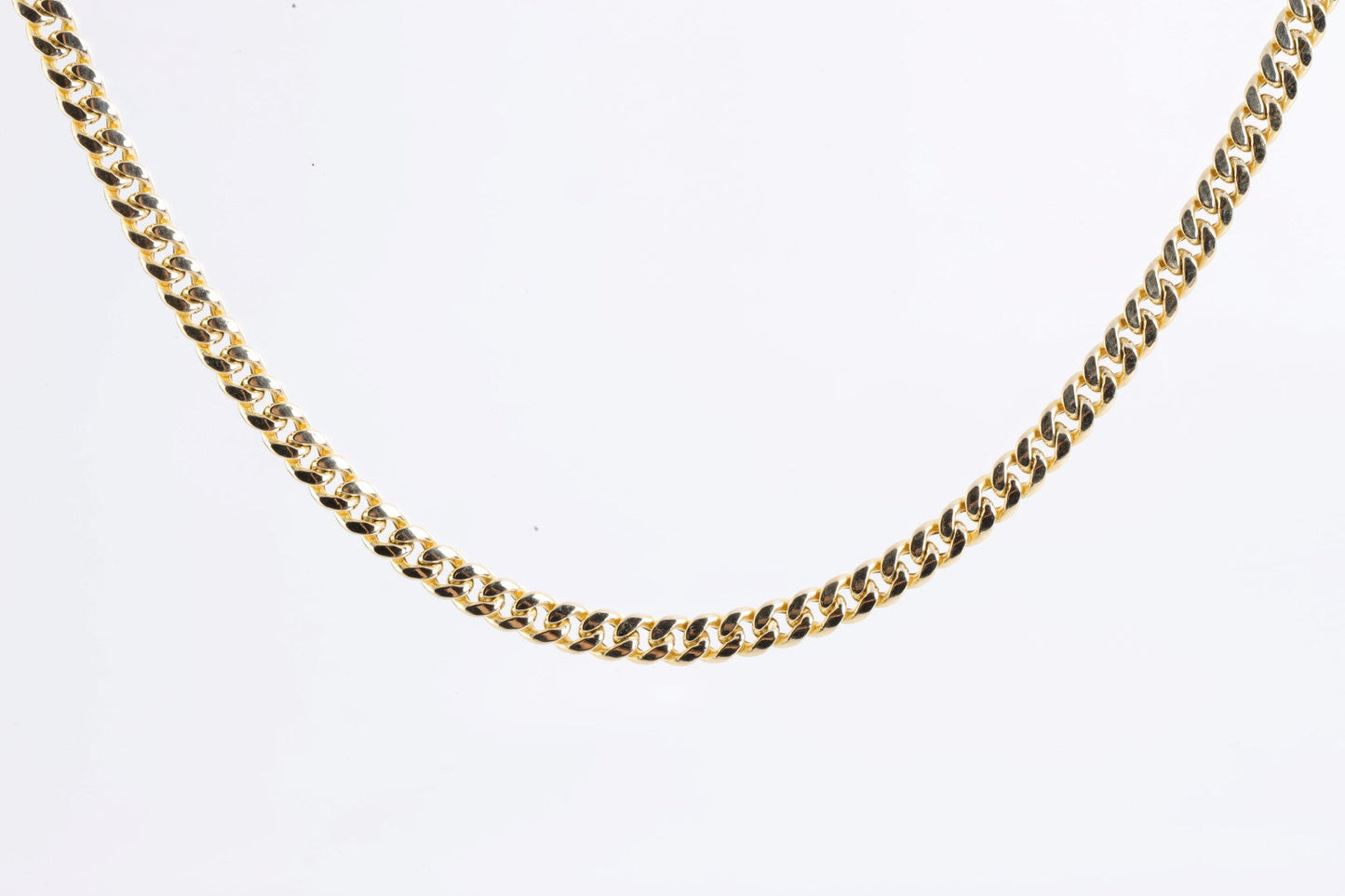 22" 10k Yellow Gold Cuban Chain (8.00g.)