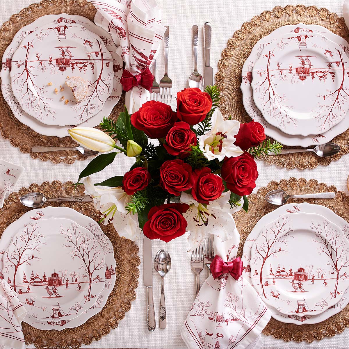 Country Estate Winter Frolic 4pc Place Setting