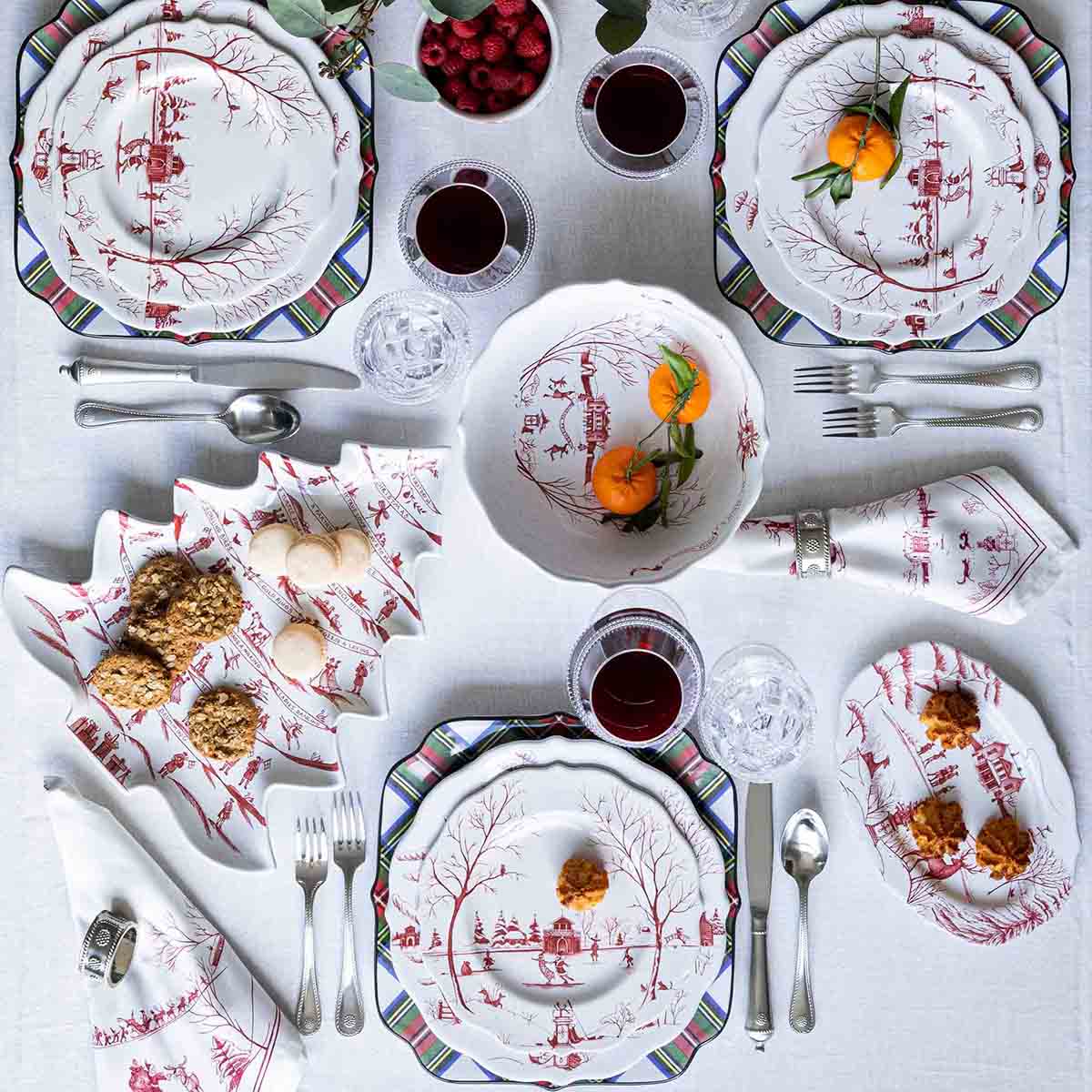 Country Estate Winter Frolic 4pc Place Setting