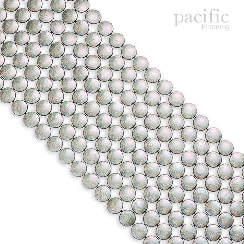 8-Row Hologram Plastic Round Trim