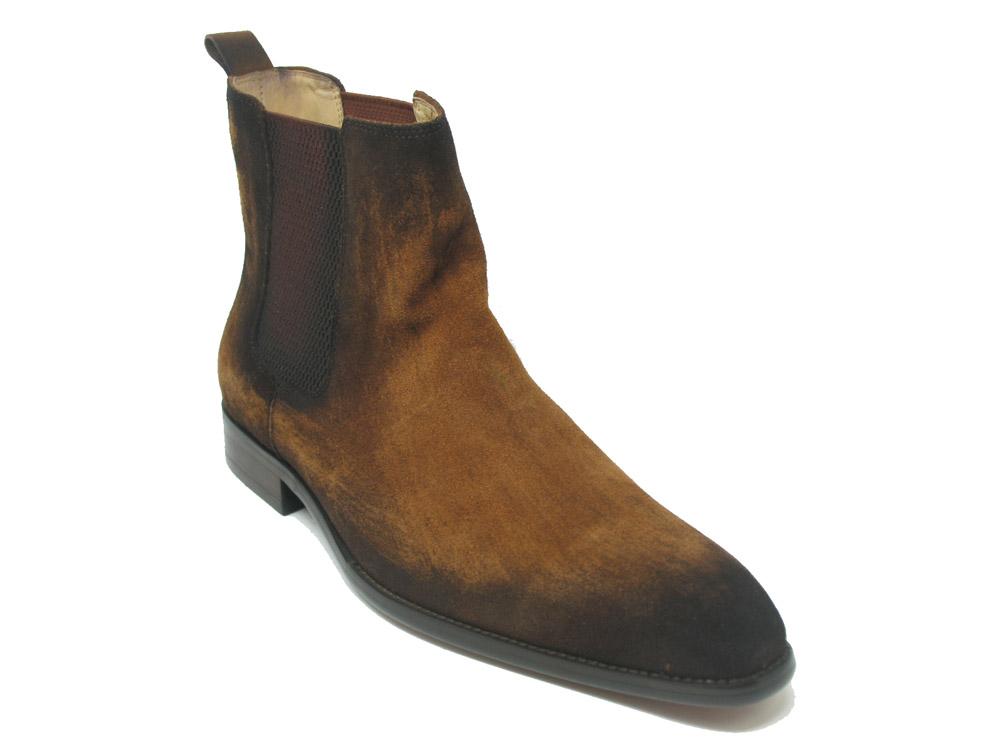 Suede Slip-On Boot Brown