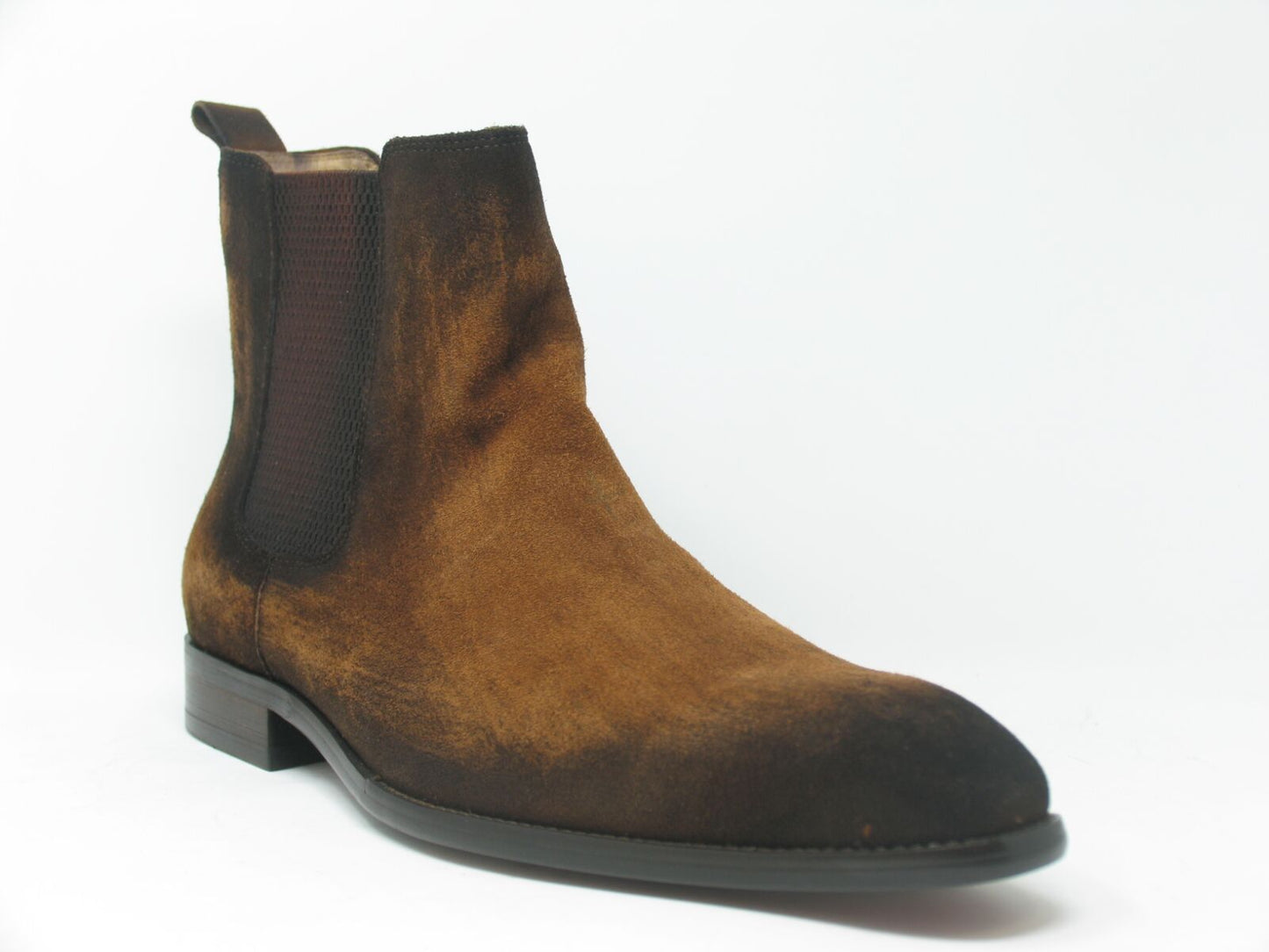 Suede Slip-On Boot Brown