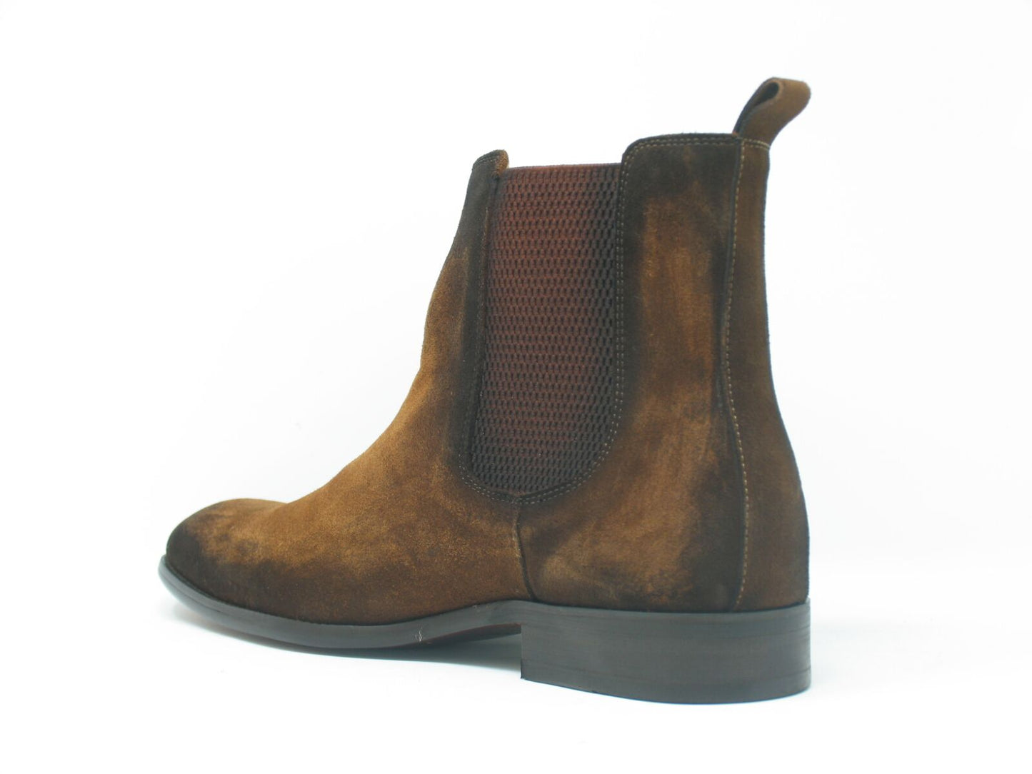 Suede Slip-On Boot Brown