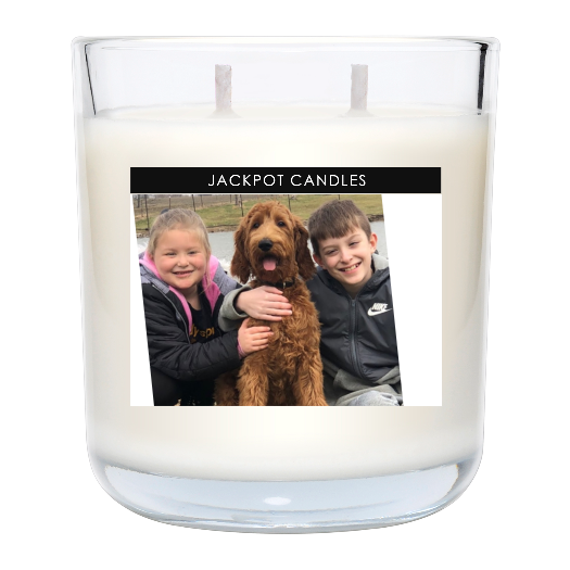 Custom Label Personalized Candle