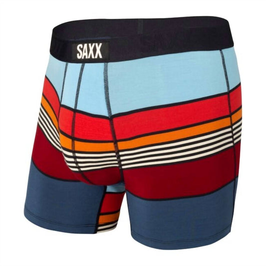 Vibe Boxer Brief In Navy Super Stripe