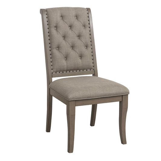 Vermillion Subtle Bisque Side Chair, Set of 2