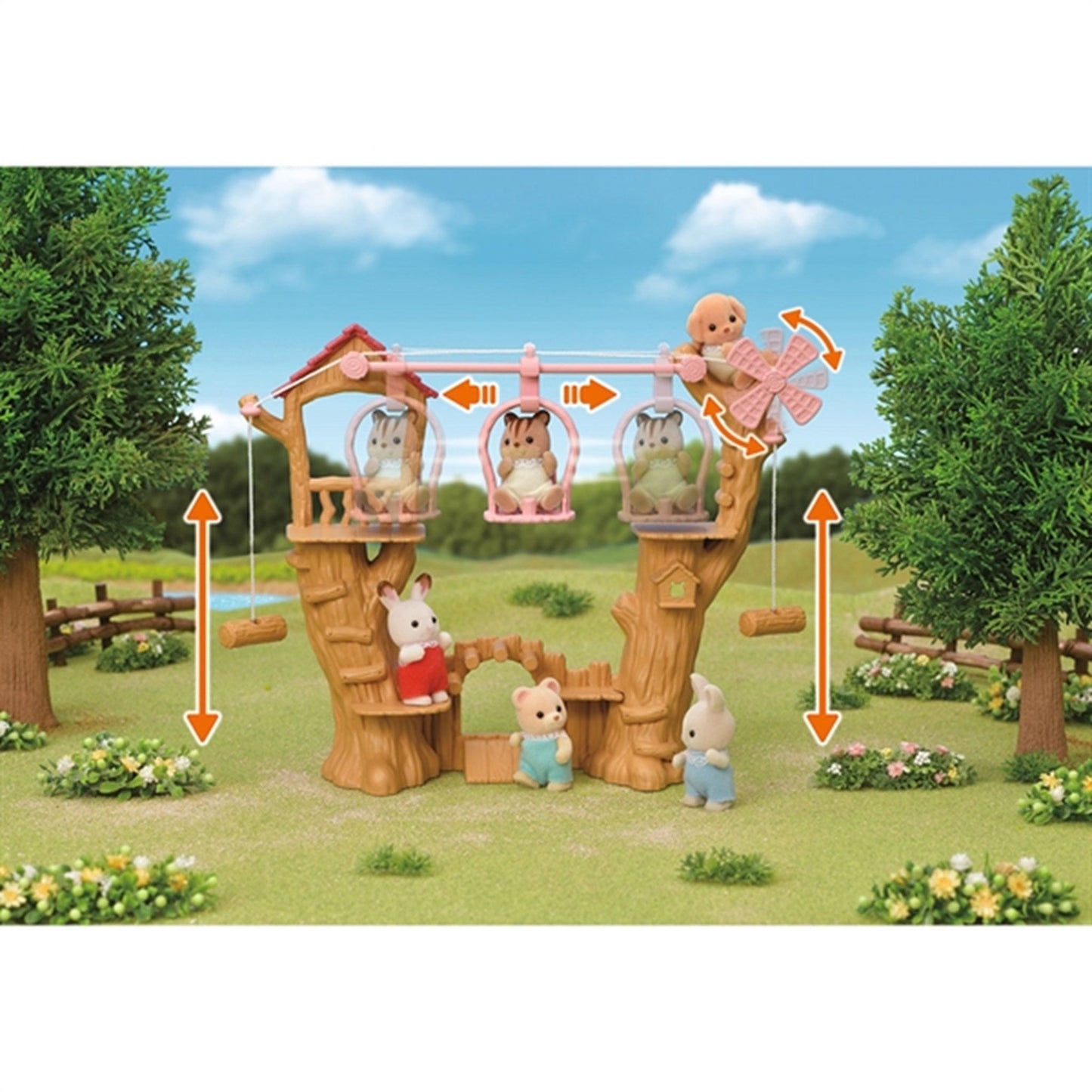 Sylvanian Families® Baby Ropeway Park