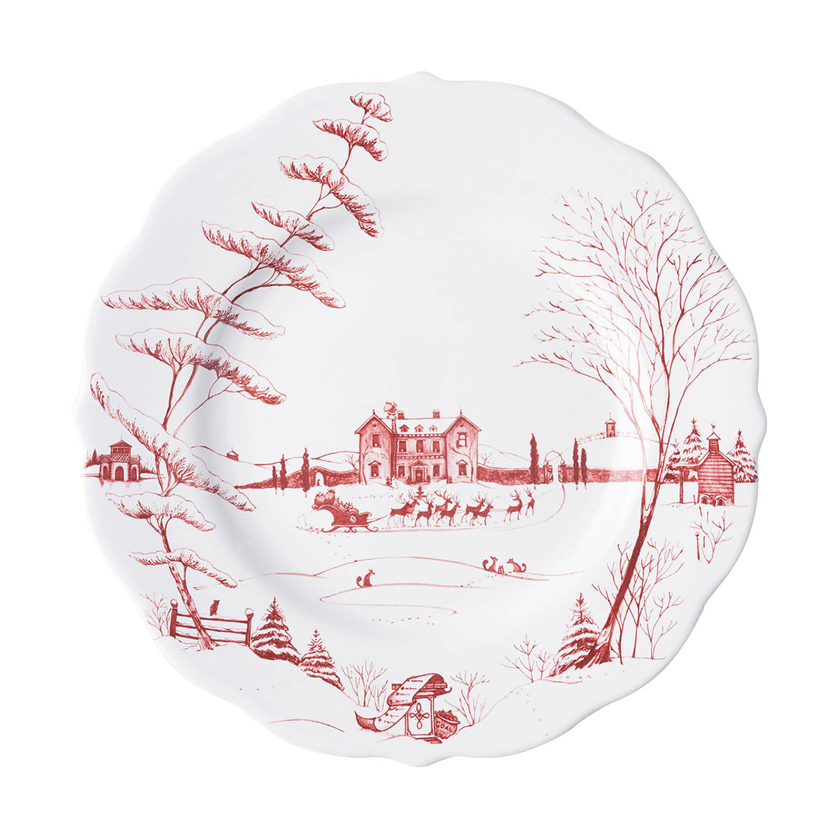 Country Estate Winter Frolic 4pc Place Setting