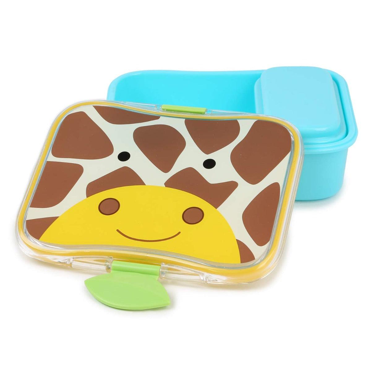 Skip Hop Zoo Back To School Giraffe - Lunch Box For Ages 3-6 Years