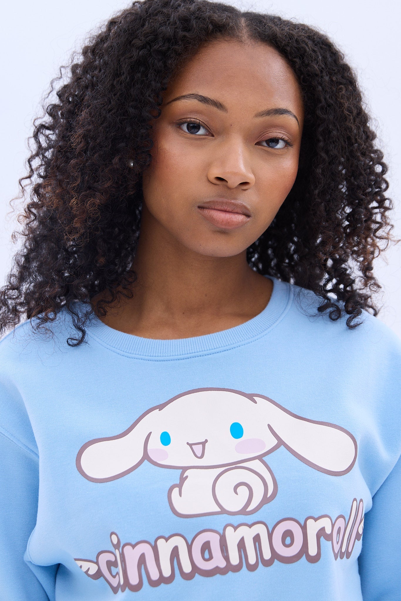 Cinnamoroll Graphic Crew Neck Sweatshirt