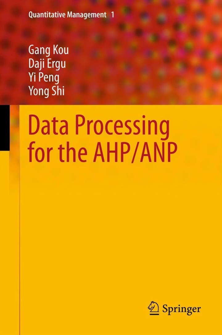 Data Processing for the AHP/ANP  - E-Book and test bank