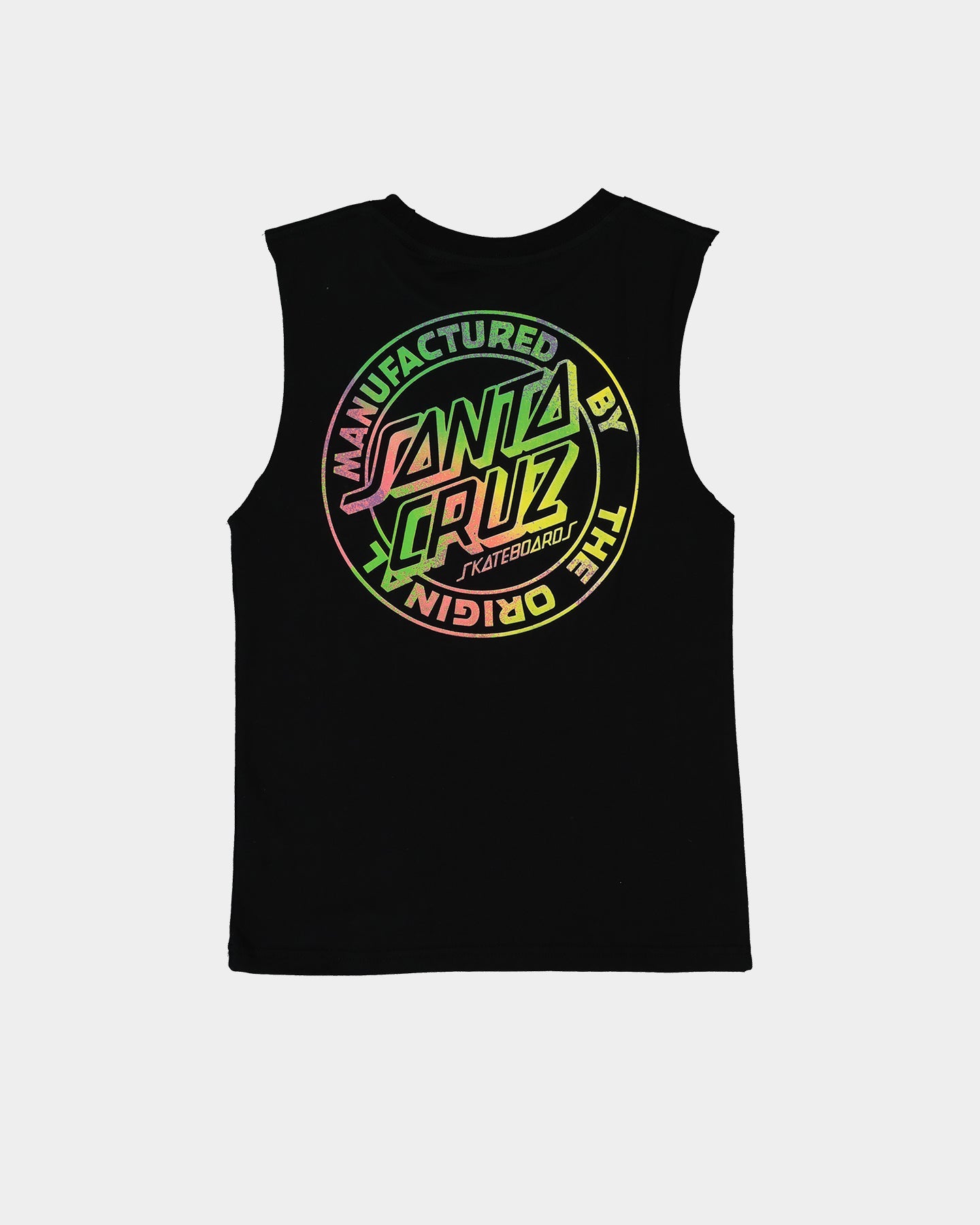 Santa Cruz Kid's MFG Dot Burst Muscle Singlet Black