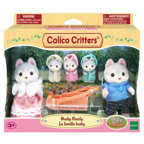 Calico Critters Family -  Husky