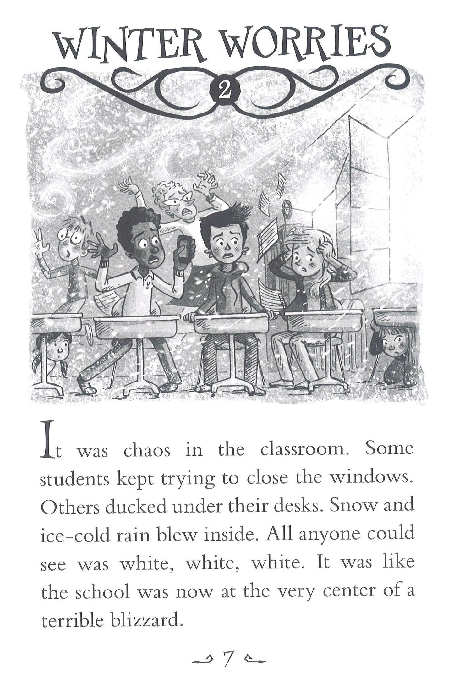 School Freezes Over!: A Branches Book (Eerie Elementary #5)