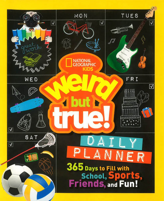 Weird But True! Daily Planner