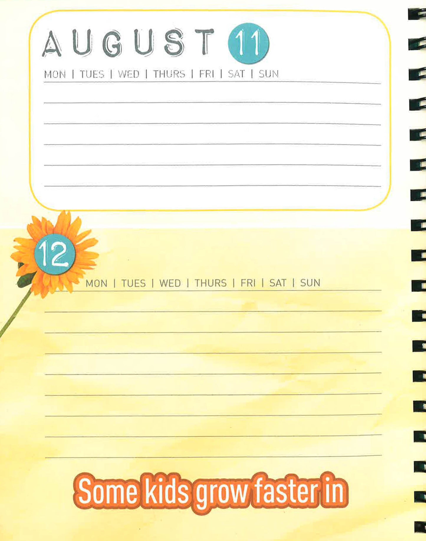 Weird But True! Daily Planner