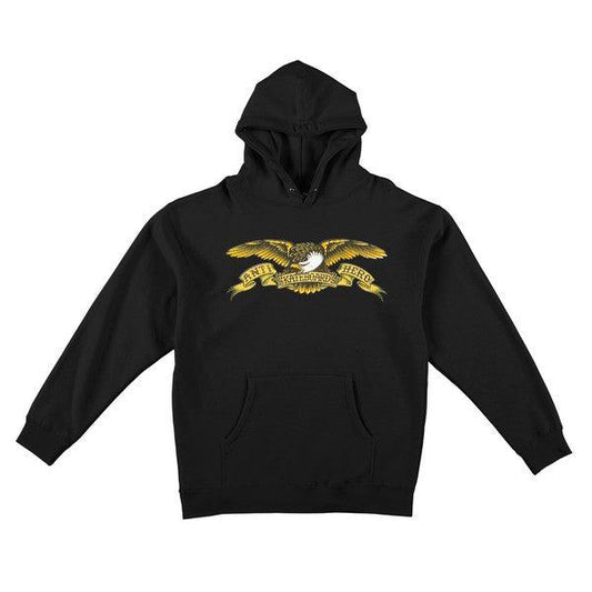 Anti Hero Skateboards Mis-Registered Eagle Hoody Black