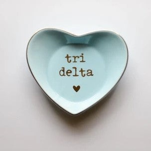 Ceramic Heart Ring Dish