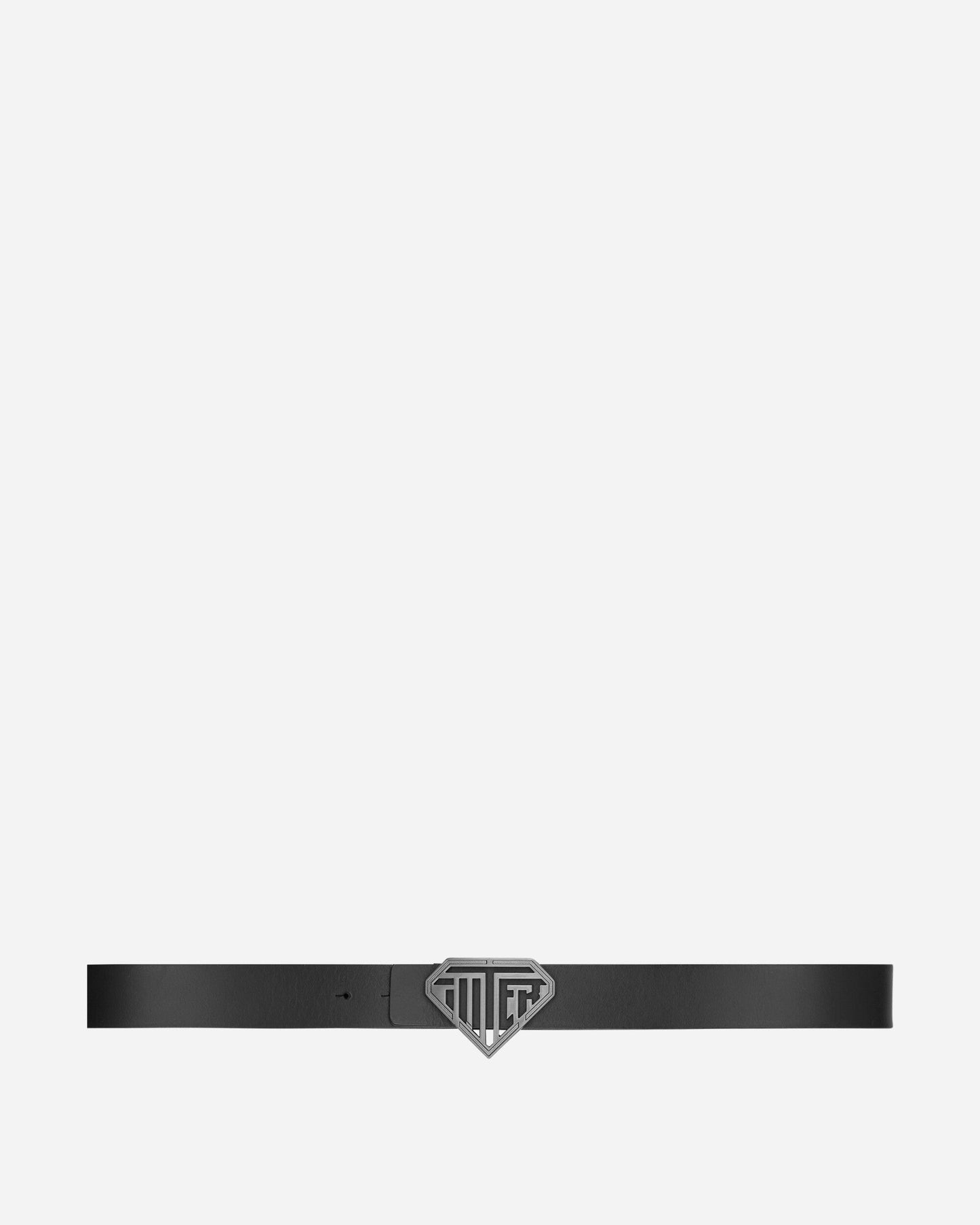 Solid Logo Belt Black