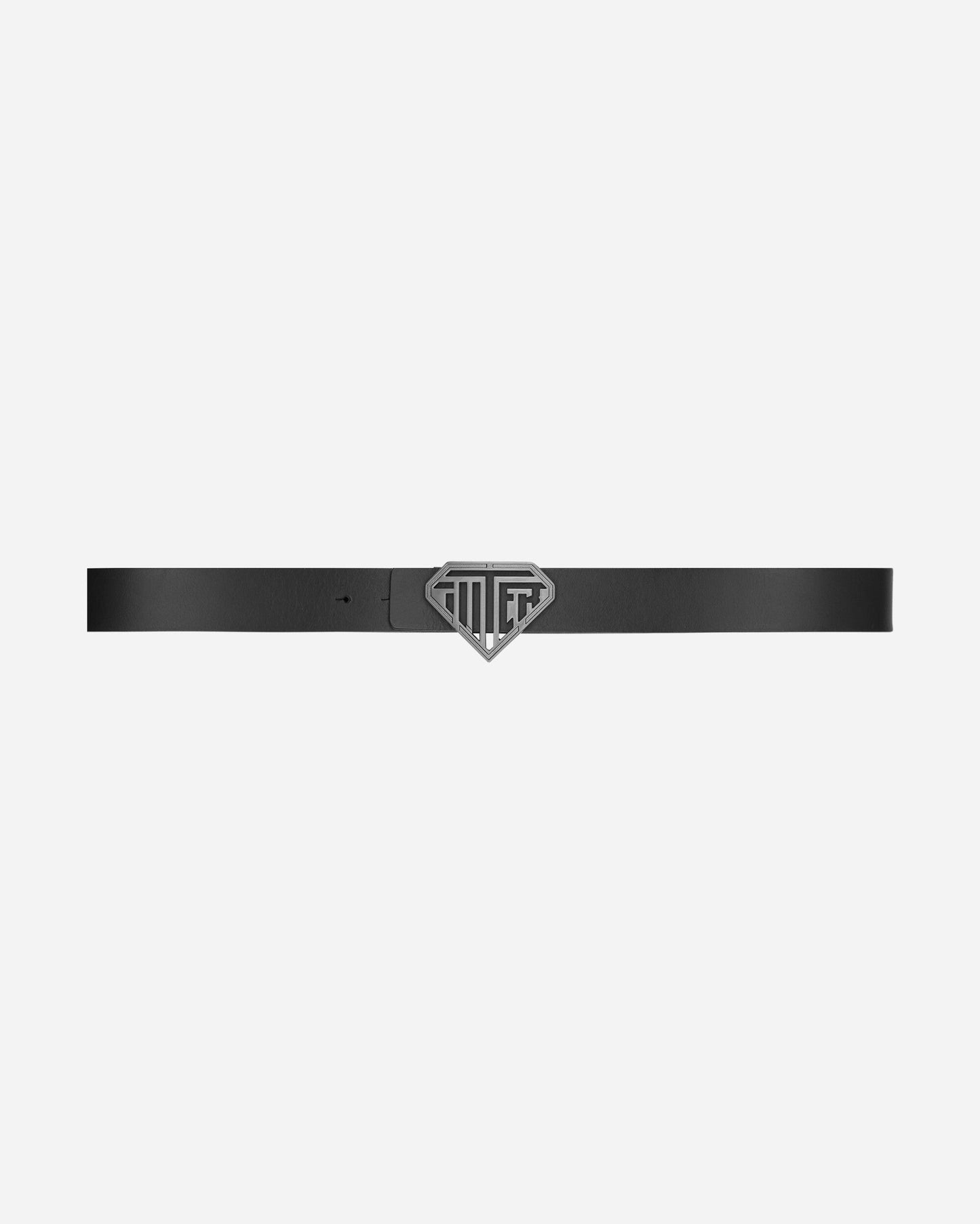 Solid Logo Belt Black