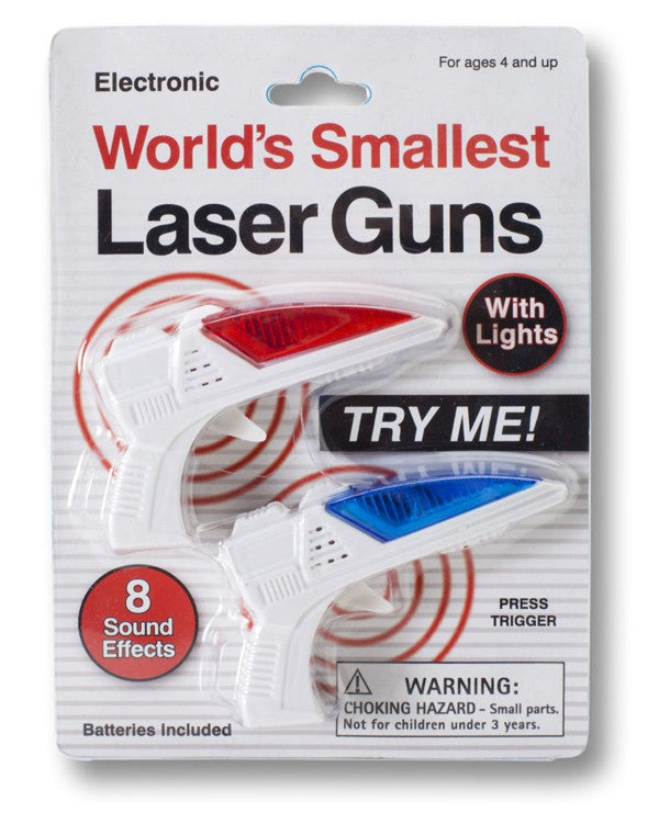 WORLDS SMALLEST LASER GUNS