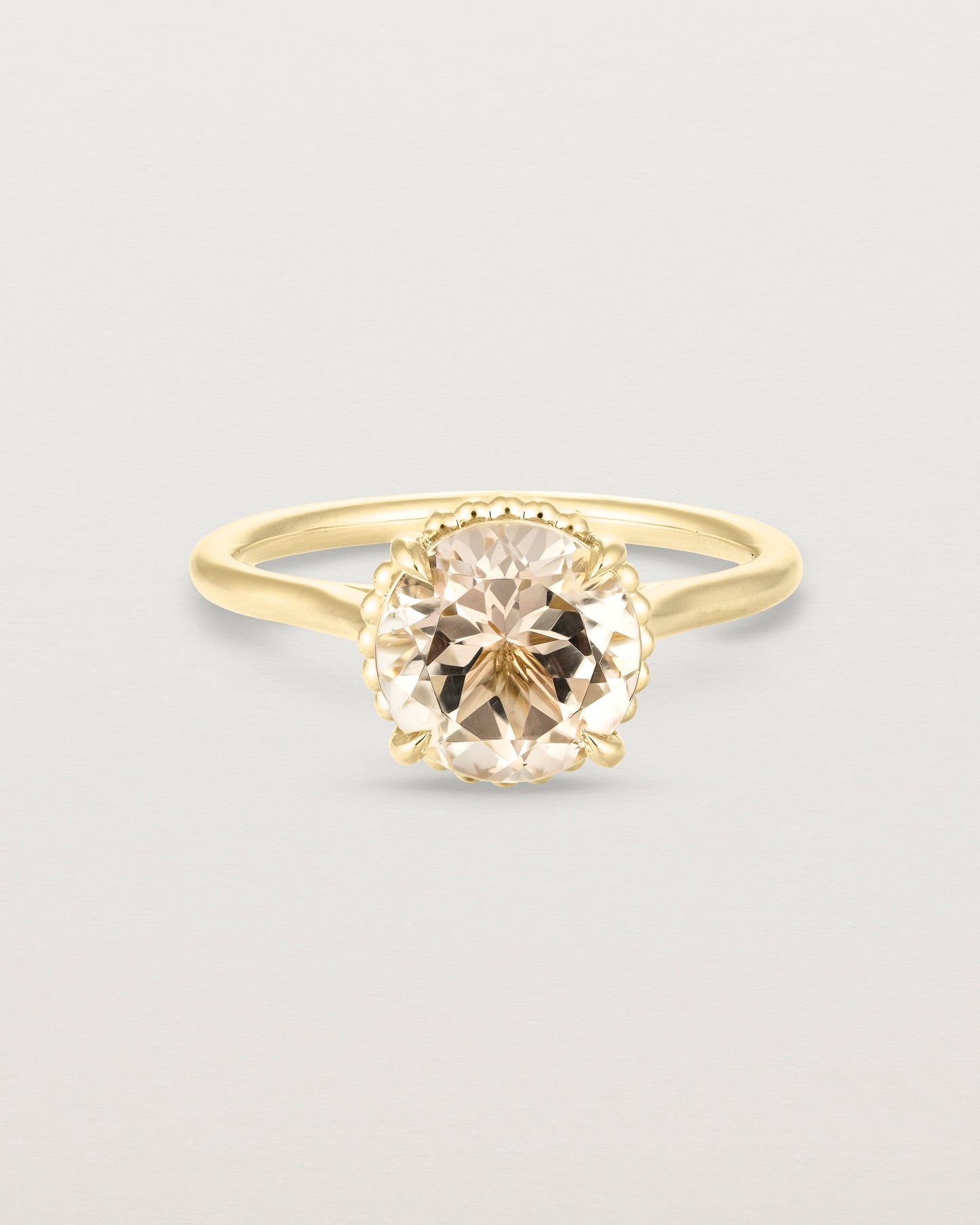 Thea Round Solitaire | Savannah Sunstone