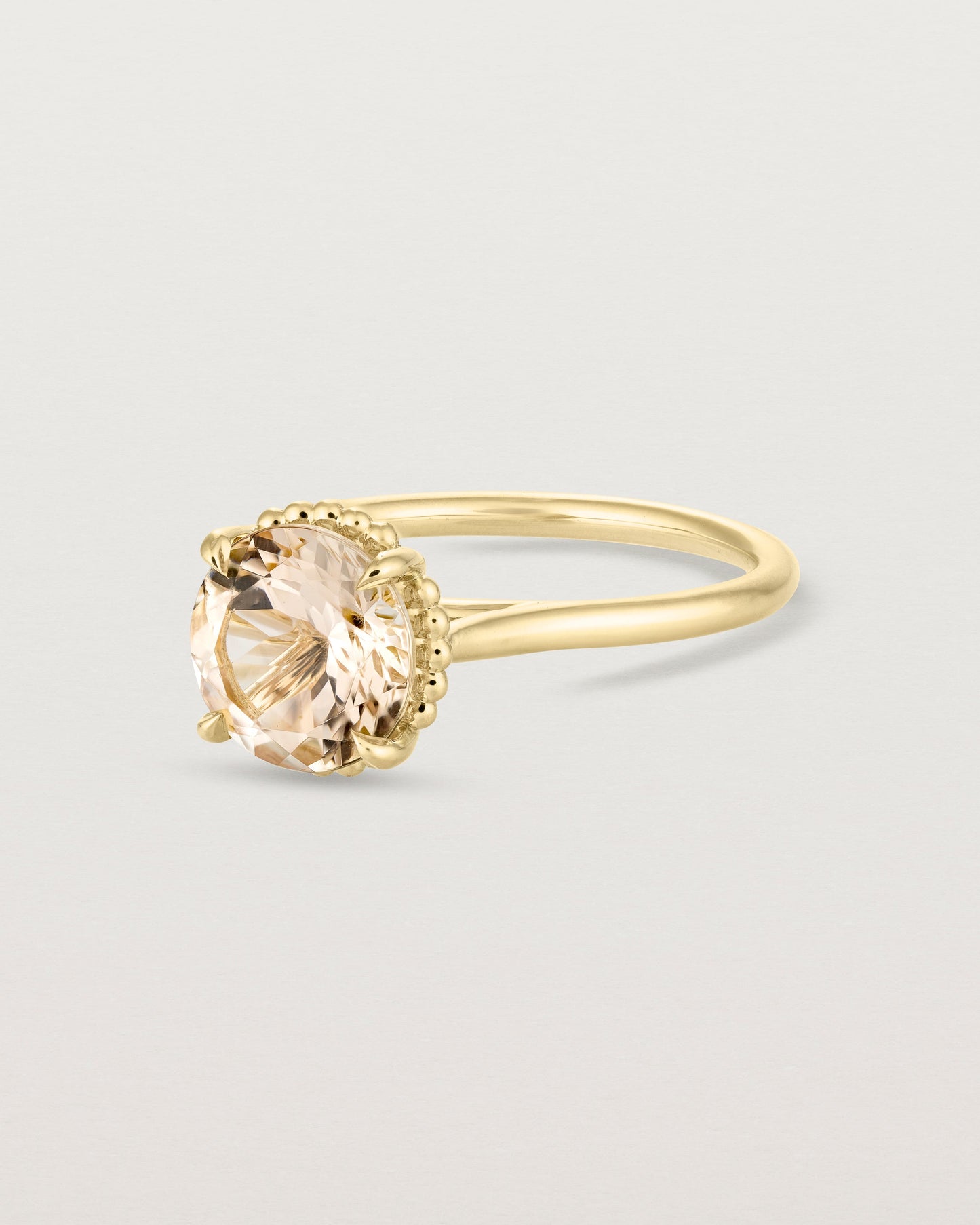 Thea Round Solitaire | Savannah Sunstone