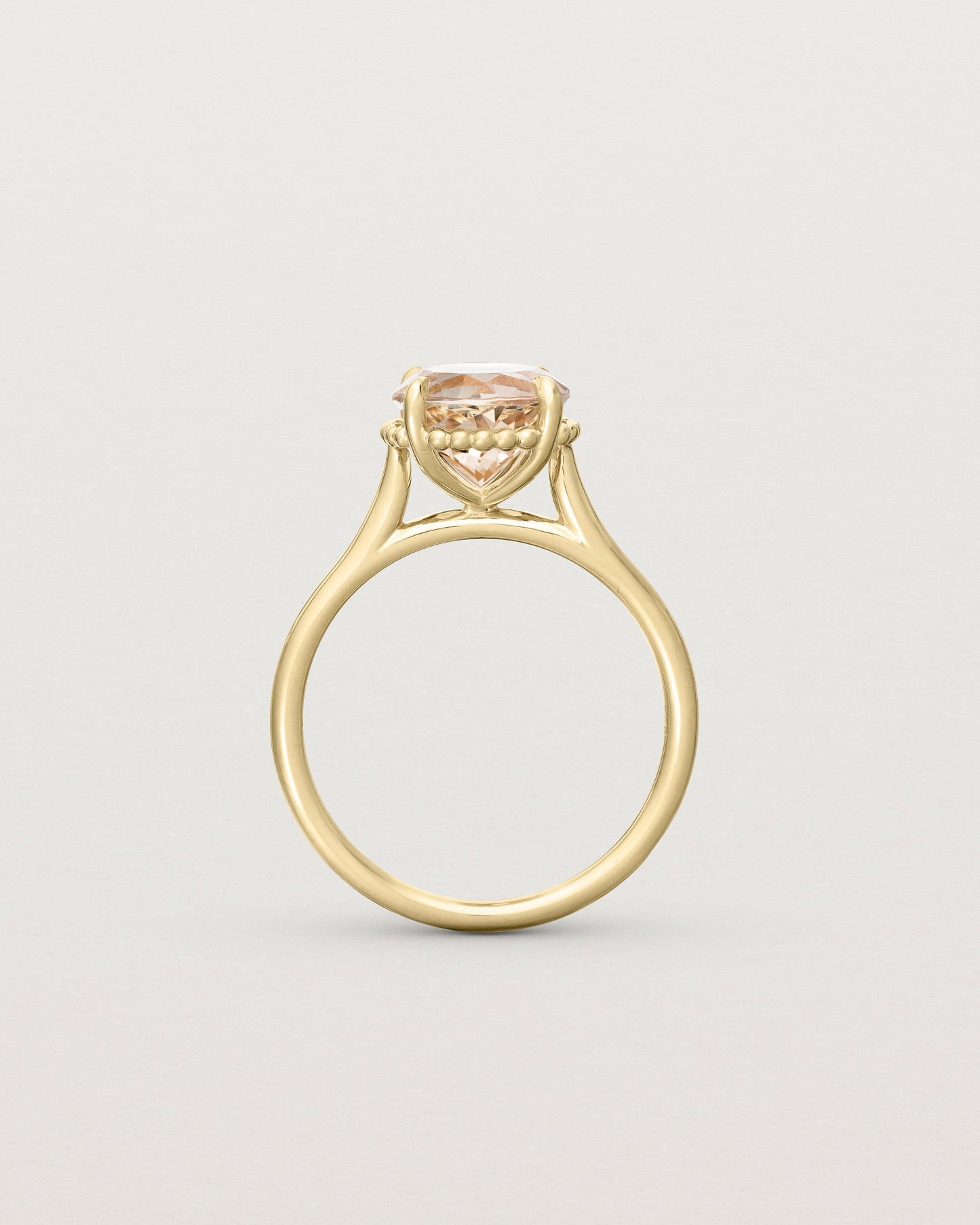 Thea Round Solitaire | Savannah Sunstone