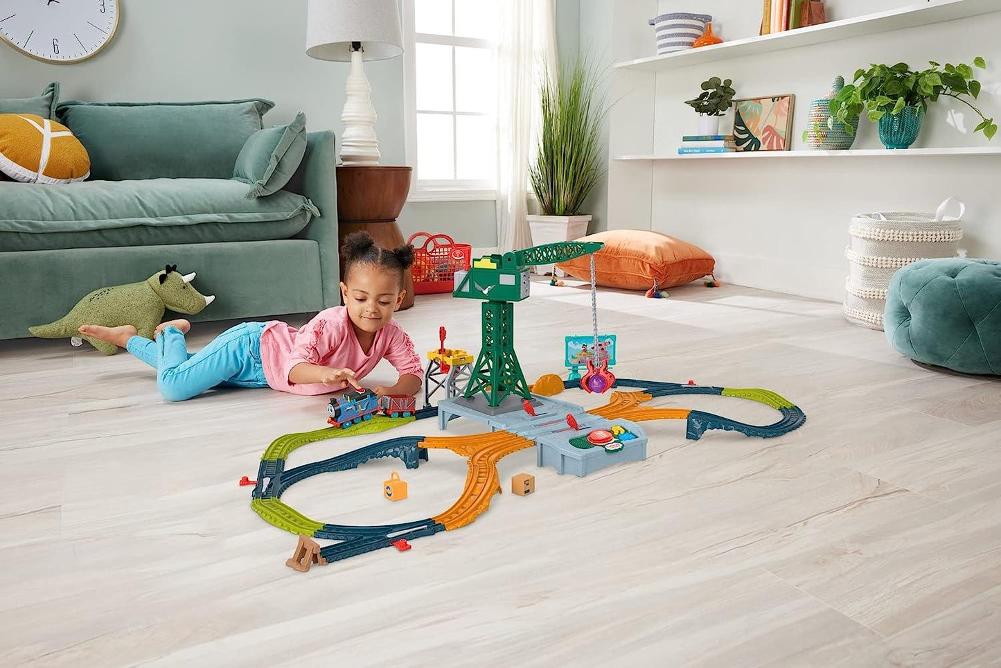 Thomas & Friends Talking Cranky Delivery Train Set