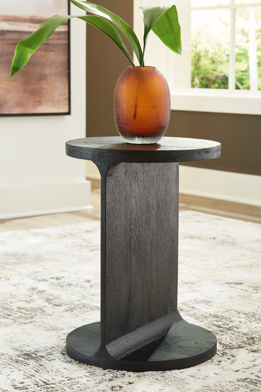 Adderley Black Accent Table