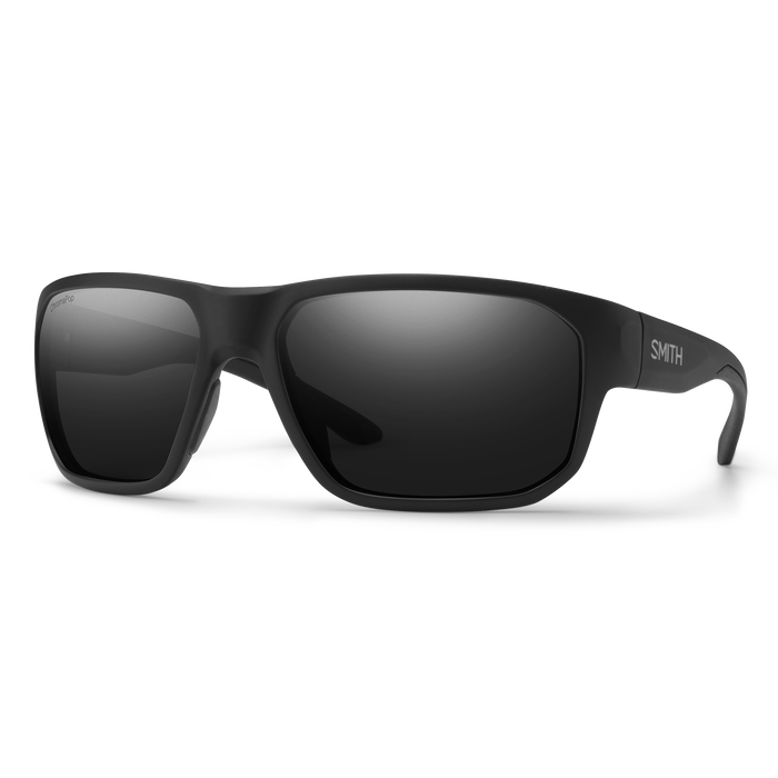 Smith Arvo Sunglasses-Matte Black/ChromaPop Polar Black