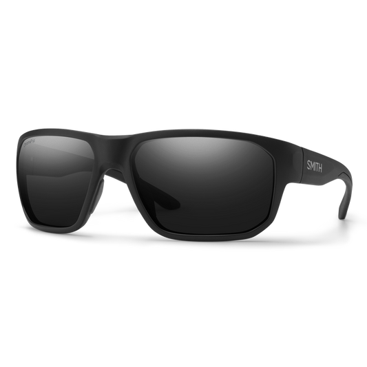 Smith Arvo Sunglasses-Matte Black/ChromaPop Polar Black