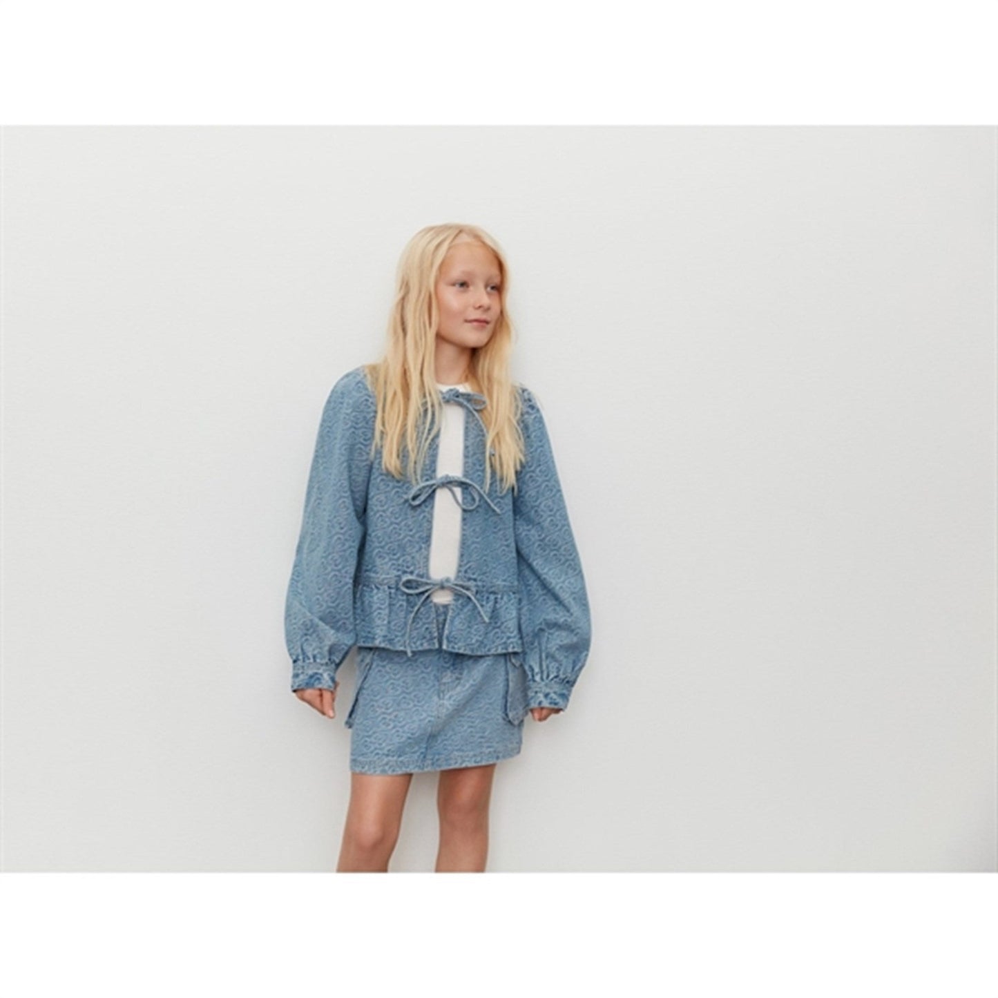 Sofie Schnoor Denim Blue Cardigan